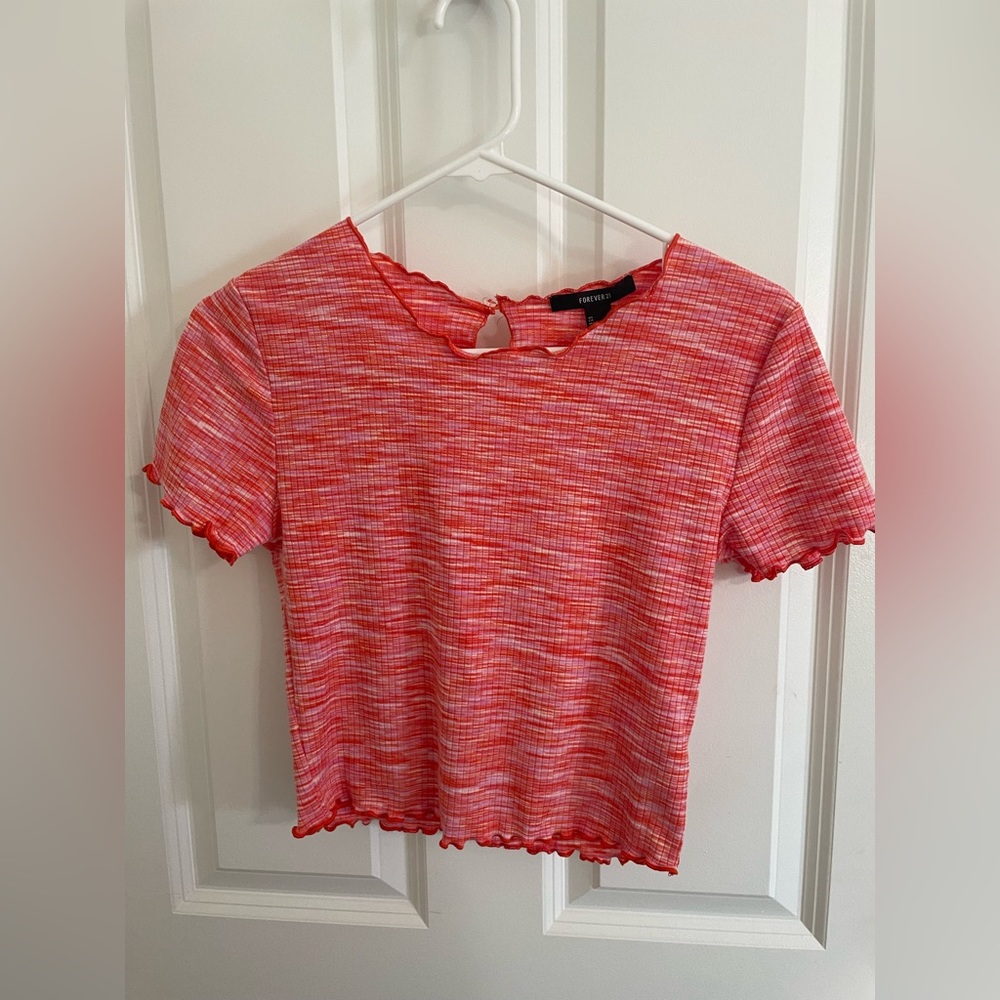 Patterned crop top